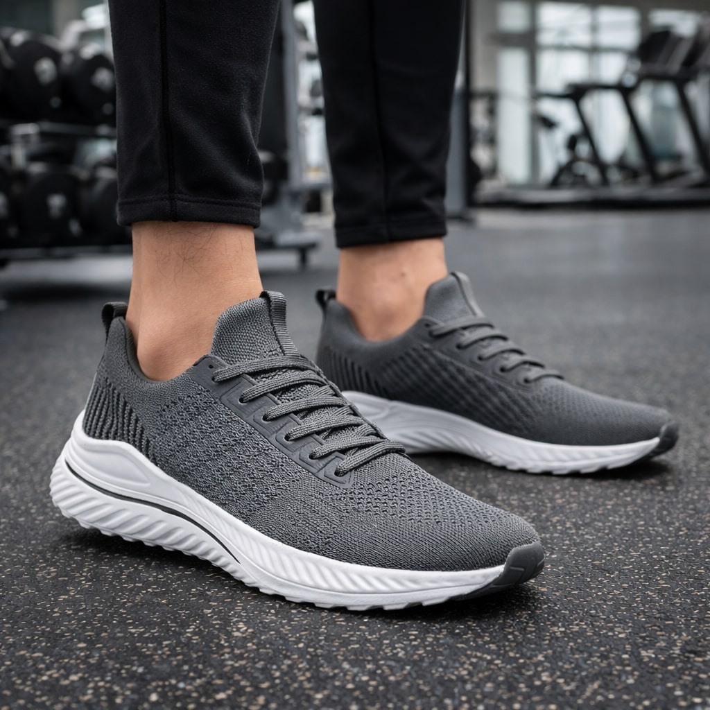 Slow Man Men's Wide Width Sports Sneakers